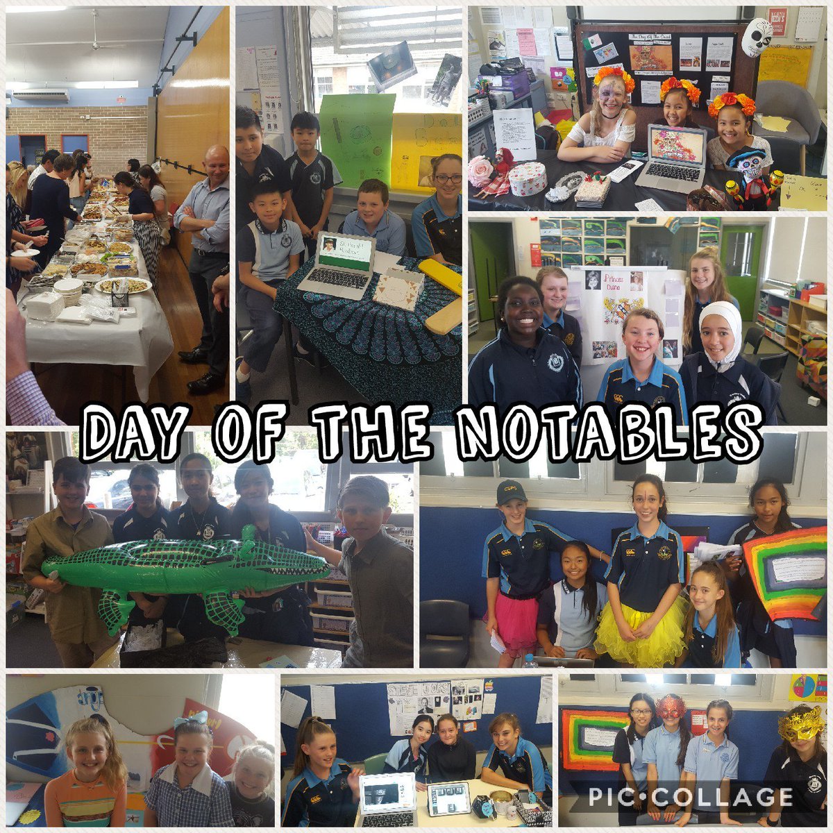 A fantastic example of cross school collaboration. 'Day of the Notables' <a href="/CanleyValePS/">Canley Vale PS</a> <a href="/mtb1611/">Steven Snell</a> <a href="/cdtasker/">Christine Tasker</a> <a href="/ScottsDavidson/">Scott s Davidson</a> <a href="/sjhooke/">Steven H</a>