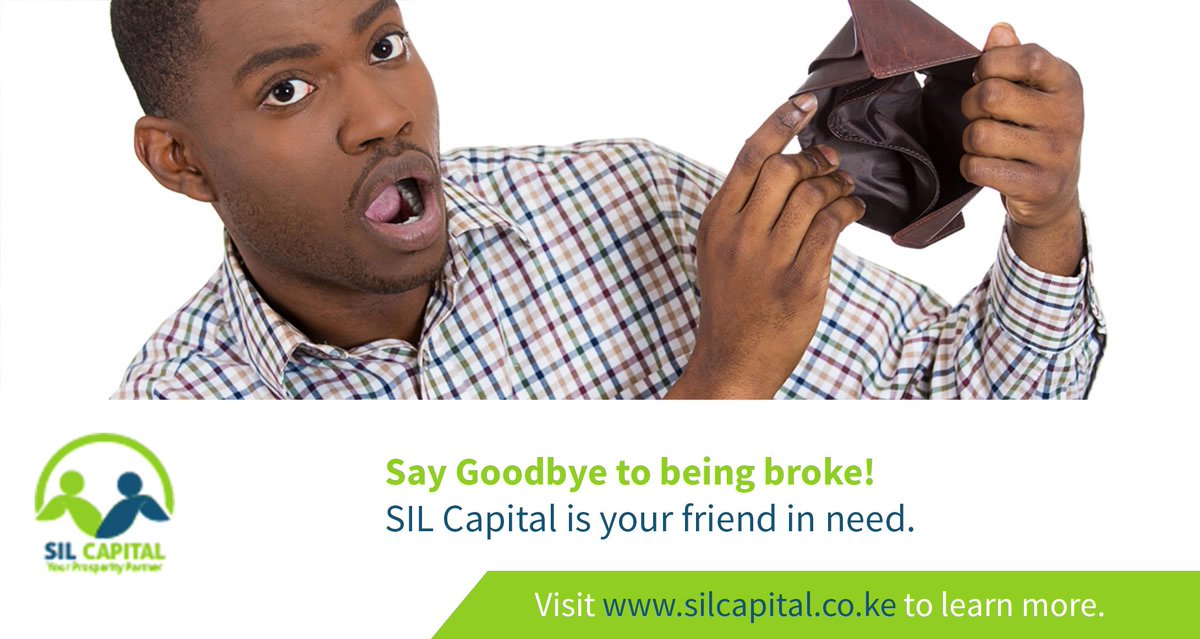 SIL_Capital's tweet photo. Call 0792 003 194 to get your loan fast. Apply online on https://t.co/V9yg2P5Edu
#GITM #WanjigiLifeInDanger #NASADemosWeek4 #SWOP2017 https://t.co/0TJeNaQ25L