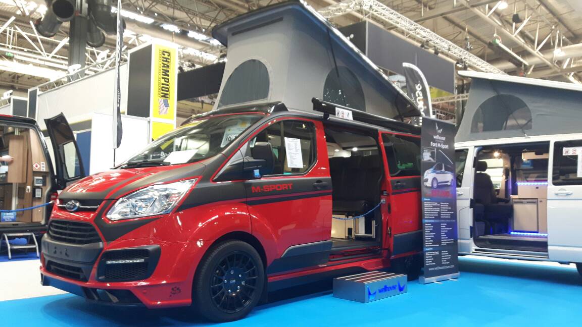 BrakesFord's tweet photo. Great to see our @wellhousecamper M-Sport at the @NECCaravanShow looking stunning. https://t.co/pOYrGi4yYK