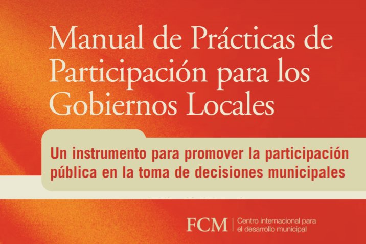 MunieLibrary's tweet photo. .@CISAL_FCM (2007) Manual de Prácticas de Participación para Gobiernos Locales https://t.co/eZe4B2PGr1 @FCM_online @berryonline @uclg_org https://t.co/toihnRDlGB