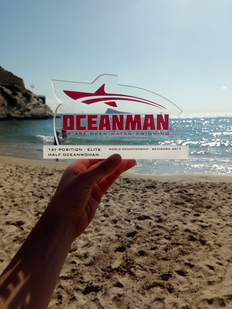 spongeraceteam's tweet photo. We have a new world champion! Georgie (@Trigrr) became the #oceanwoman world champion for the @OceanManSwim 5.5km - amazing work Georgie! https://t.co/HqBZdymDoZ