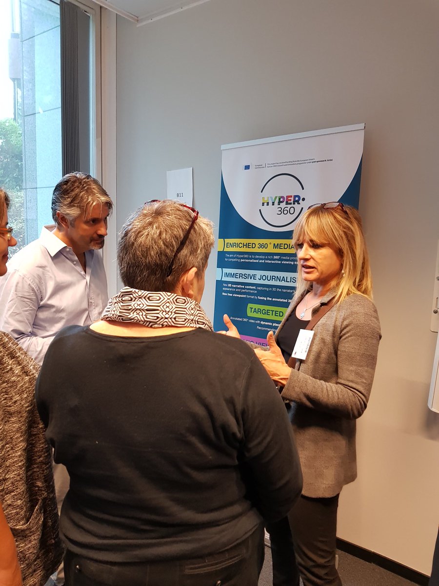 hyper360_eu's tweet photo. #HYPER360 presentation at H2020 Media Project Workshop https://t.co/gf2fiYnnWG