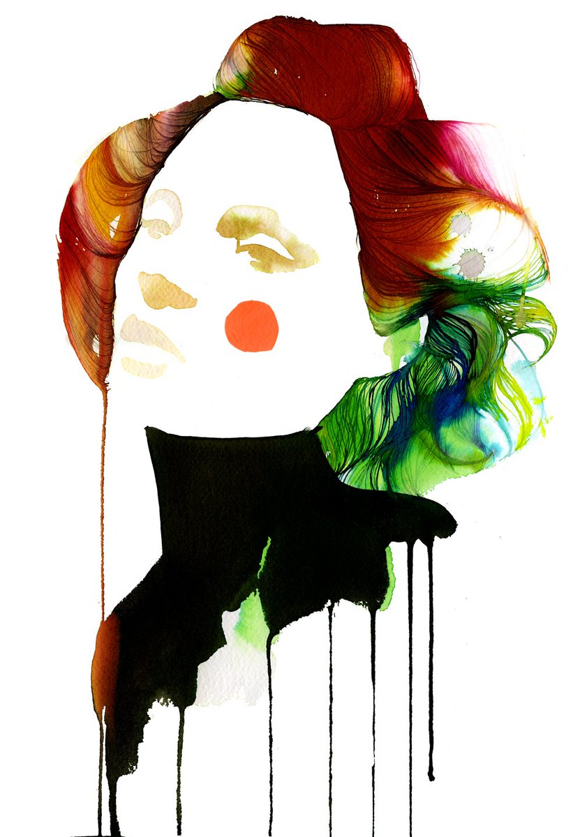 makersmgmt's tweet photo. We like a pretty face, but the woman behind these artworks can do SO much more! See what @stina_artist can do https://t.co/S4A49ajg3P https://t.co/Ed7GoG0aWD