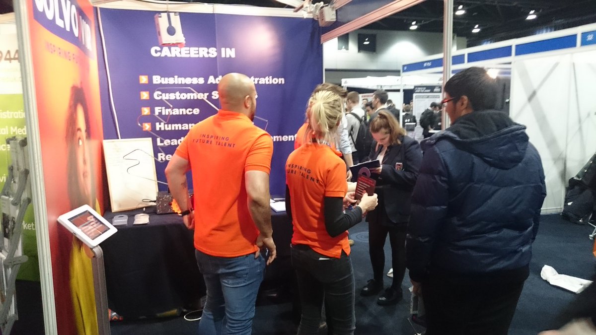 SolvoVirTrain's tweet photo. It's day 2 at the @NAS_event and we're excitited to meet more students eager to learn about #apprenticeships https://t.co/EeTbWEeZyY