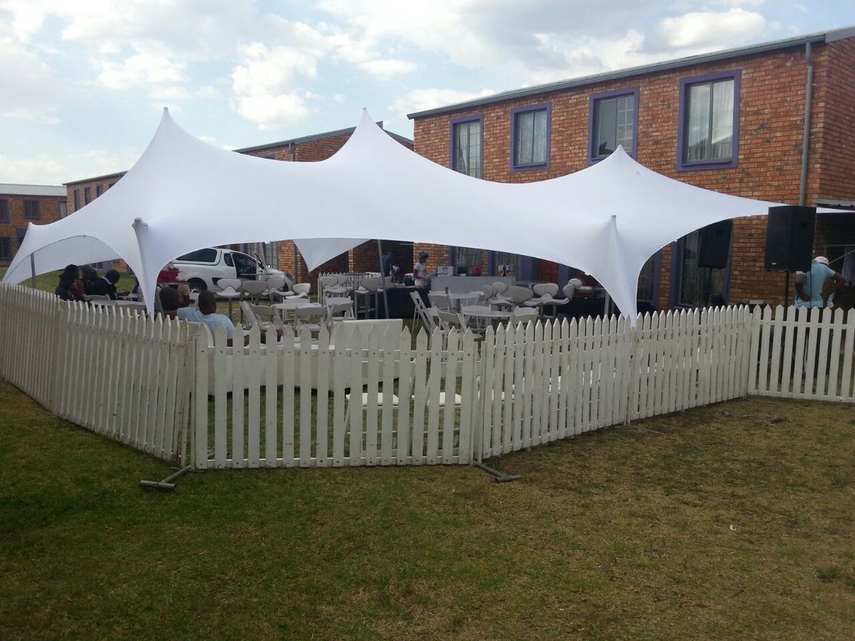 TheRealMatlala1's tweet photo. Try out our white barricades &amp;  large white stretch cloth for your events. Contact @LFT_Events for a FREE QUOTE.
#LifeTime_Entertainment https://t.co/aaDHR2yIKH