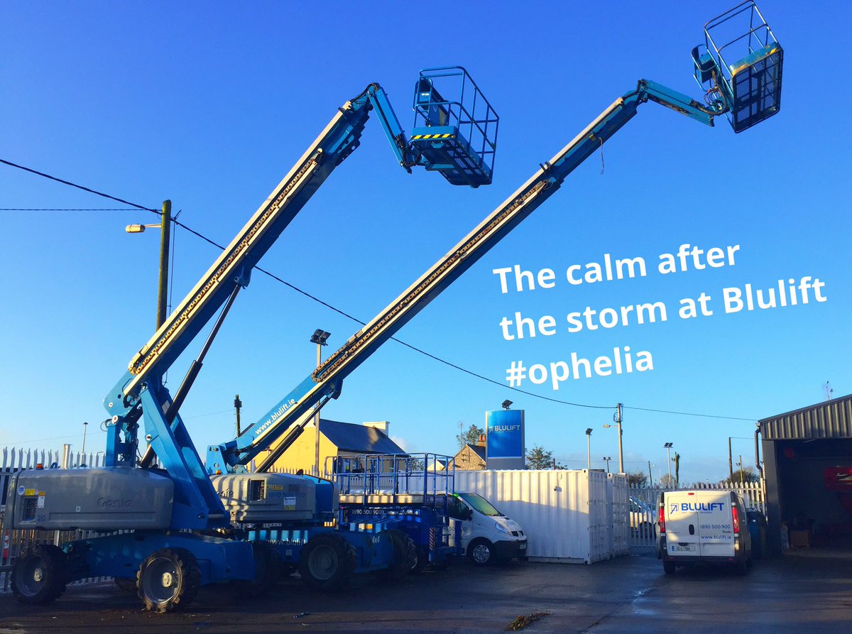 Blulift's tweet photo. Blulift back to business after #OpheliaStorm https://t.co/hDWY13FBXl