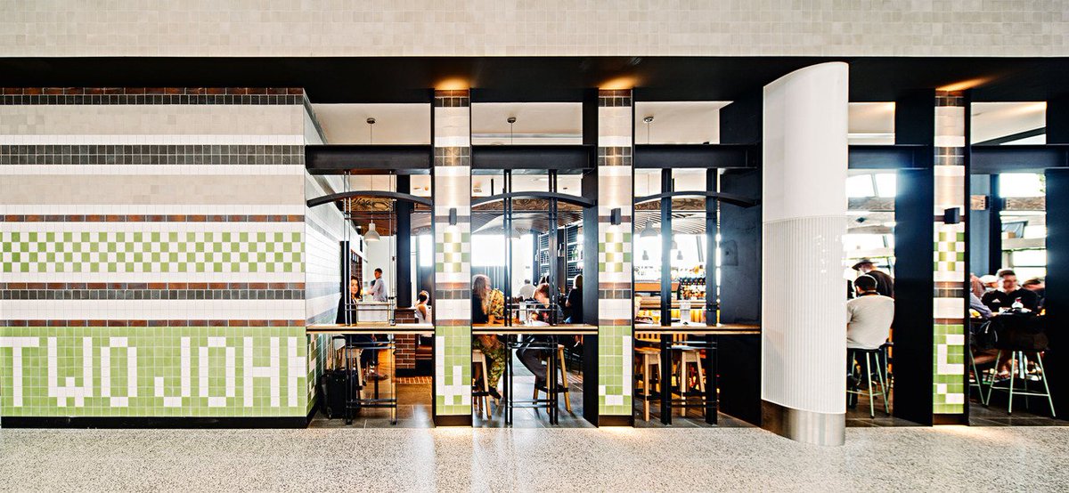 DeltaLight's tweet photo. You should definitely visit #TwoJohns next time you pass through #Melbourne’s @Melair airport. https://t.co/OHVjY4k2Wh https://t.co/JWRuBHbFuC