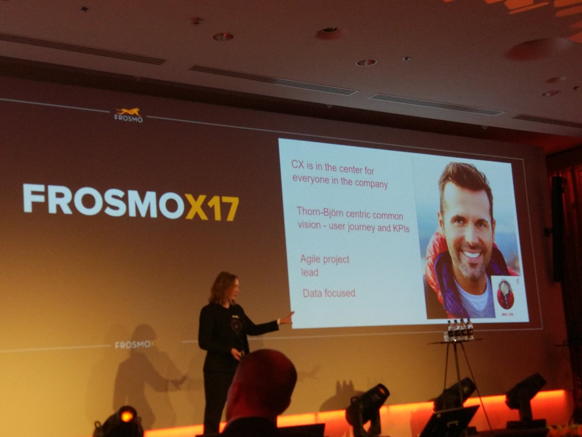 alv_jabardo's tweet photo. Reima speaking the Thorn-Björn language. Love it! #CustomerCentered #PersonaData  #Frosmox17 #Frosmo https://t.co/ebJxPGuqQF
