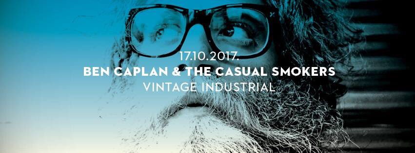 TONIGHT!!! 🎸
Satnica:
20:00 vrata
21:30 Ben Caplan &amp; The Casual Smokers I 17/10/2017 I VIB
*don't be late