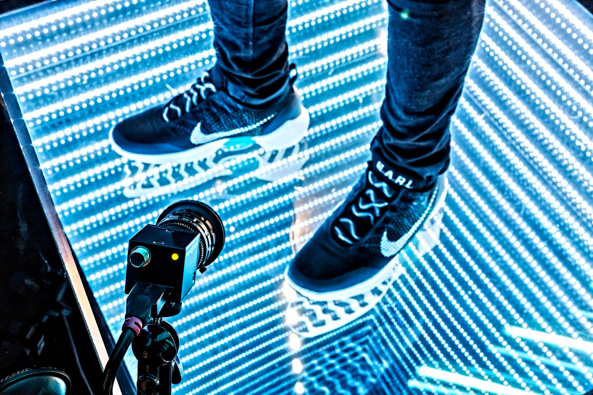 weareomm's tweet photo. @TheDrum The HyperAdapt 1.0 Experience is open for walk in’s at #niketownlondon #ommbuzz
https://t.co/g6PGAQmgZy https://t.co/VtJrEfbUtL