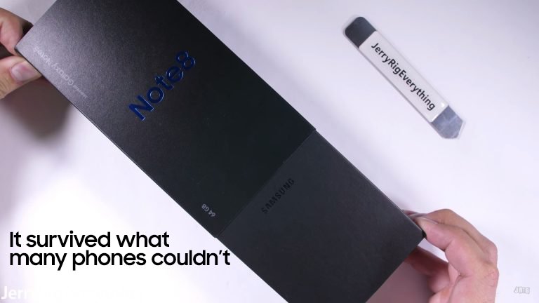 SamsungPH's tweet photo. Not all phones are able to withstand these tests. See how the #GalaxyNote8PH fared in this torture test: https://t.co/kjSQMCdr80 https://t.co/ocLX8cK6w5
