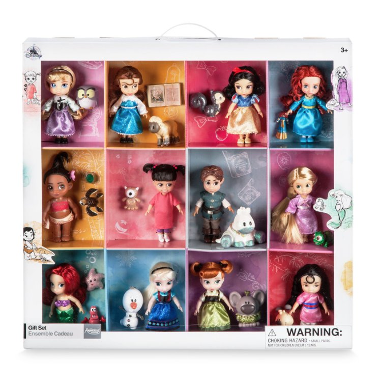 coleu4ria09's tweet photo. Disney Animators’ Collection Mini Doll Gift Set for $99.95 now available 
#disneystore #minianimatorscollection #shopdisney https://t.co/isl4SX6Wy1
