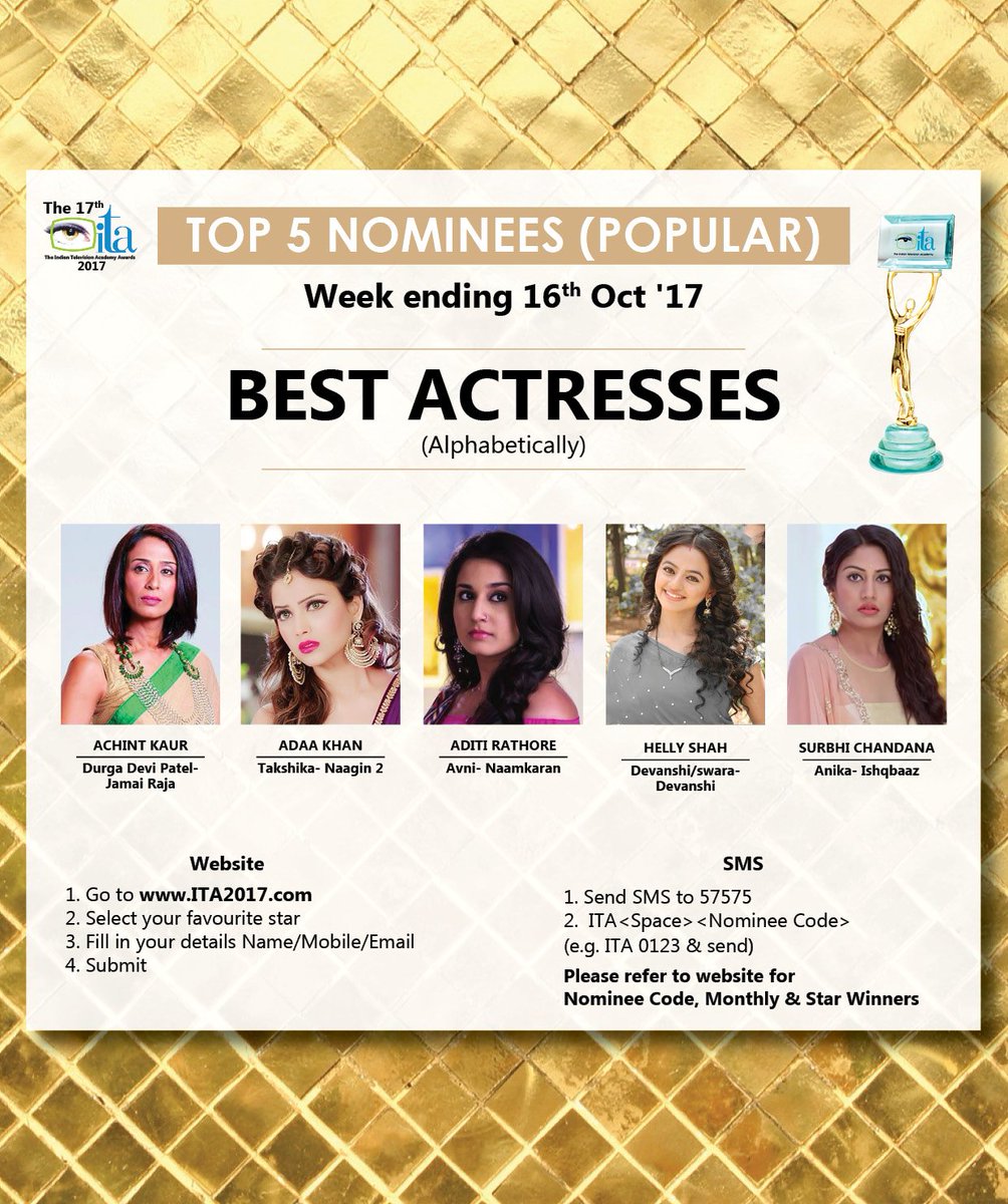 TheITA_Official's tweet photo. Week Ending 16th October - 2 Weeks to go - Now #Top5
Over 6.7 Million Votes. Please keep voting at https://t.co/WTRsuX9pAy or through SMS https://t.co/h3X5RE996V