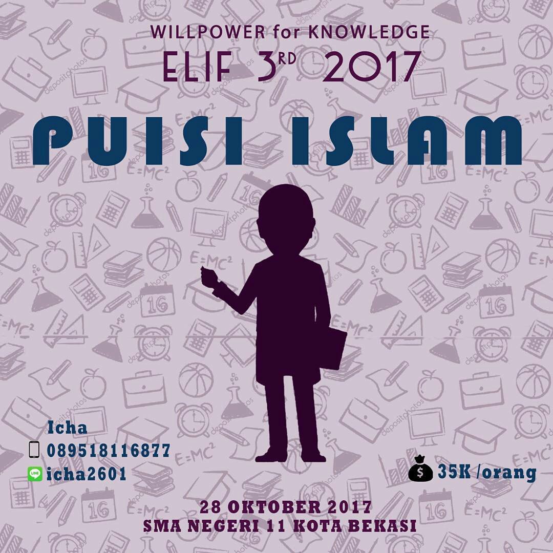 El_islamicfest's tweet photo. Yuk segera mendaftar!

📲Untuk info lebih lengkap bisa kontak aja ke cpnya ya!
📋Dan untuk formulir pendaftaran bisa buka link di bio kami. https://t.co/z9pI7DSIhb