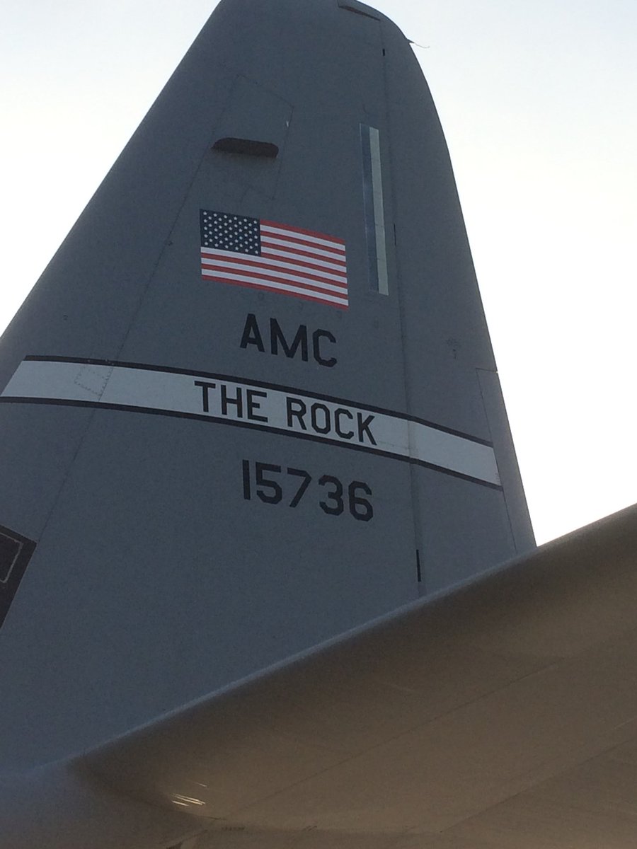 SamFox96's tweet photo. Heartlink Spouse Flt! So awesome to be on a C-130 again! #37AS #BlueTailFly #4FansofFreedom #ProudtobeAMC @RamsteinAirBase @AirMobilityCmd https://t.co/a3ojKOmHBi