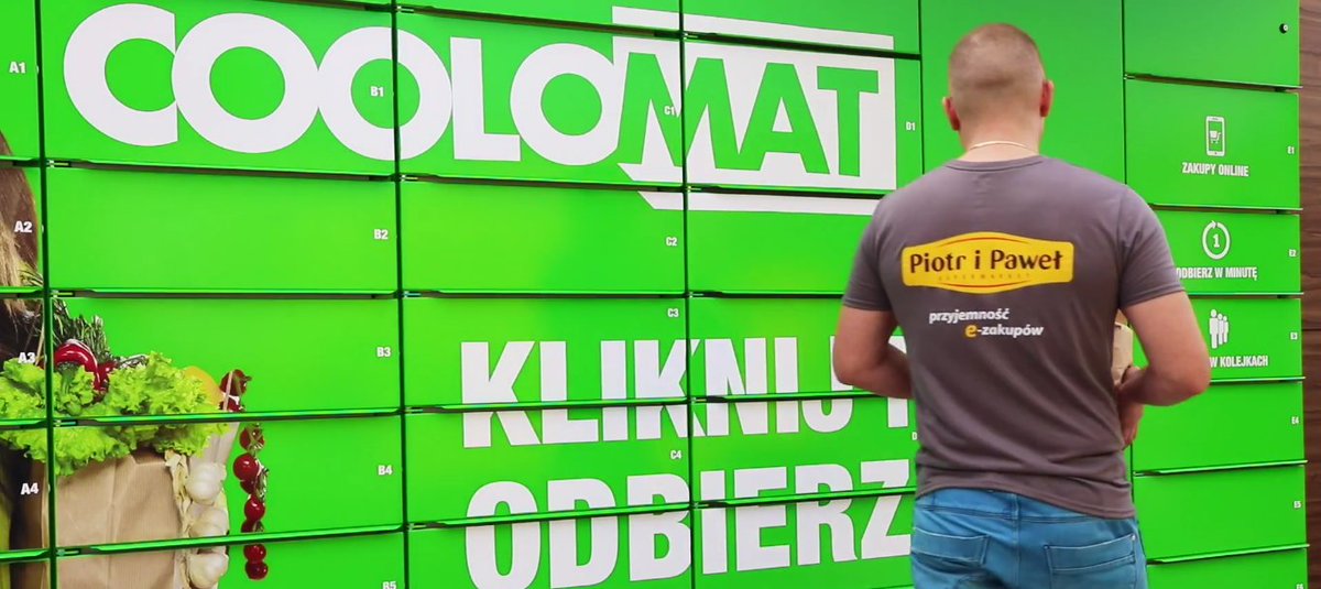 paweljachowski's tweet photo. Tylko u nas: @Piotr_i_Pawel porozumiał się z @coolomat_com. E-zakupy odbierzemy w "paczkomatach dla żywności". https://t.co/zvXtAAsCzT https://t.co/n6k83SPtdK