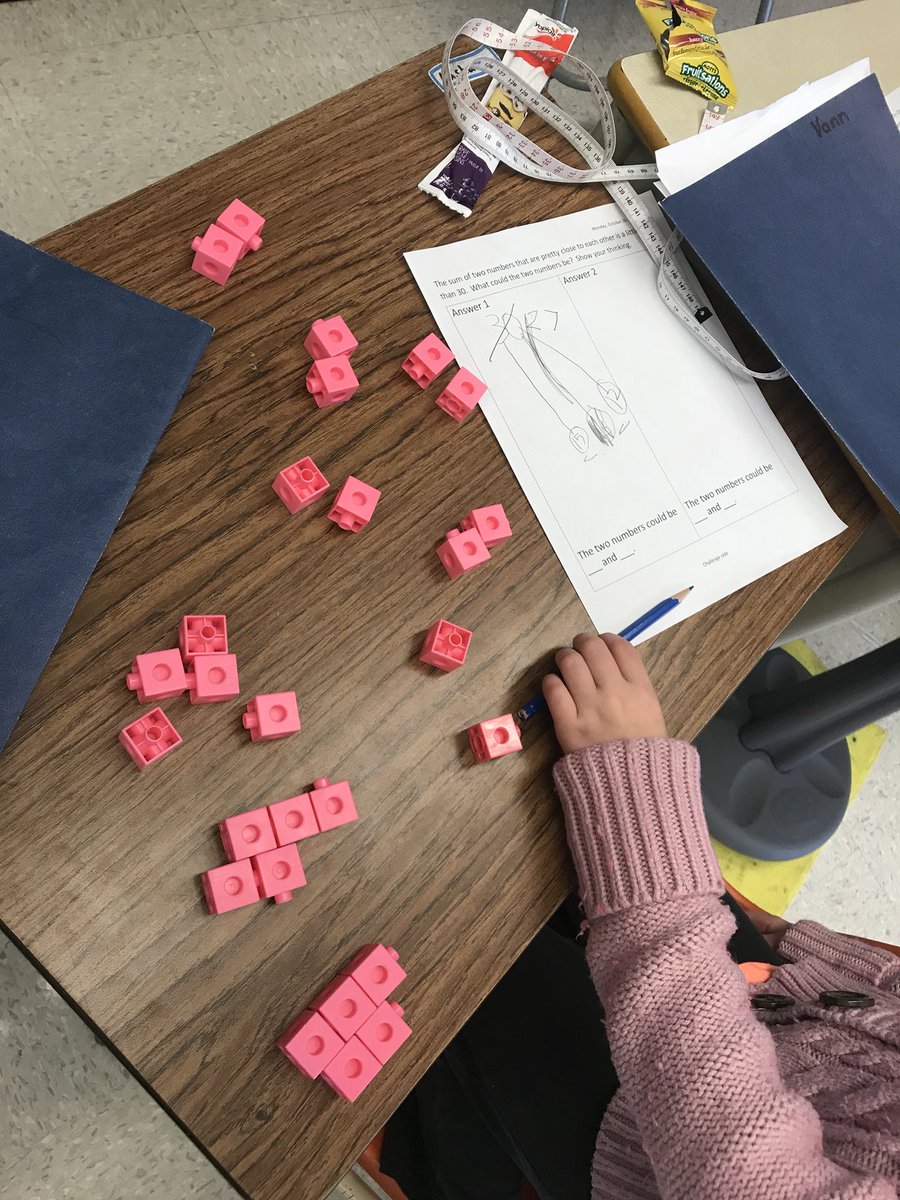 prattmath's tweet photo. Gr. 2/3 Solving Addition Word Problems - great start to our week! https://t.co/GnpB9vjB6D