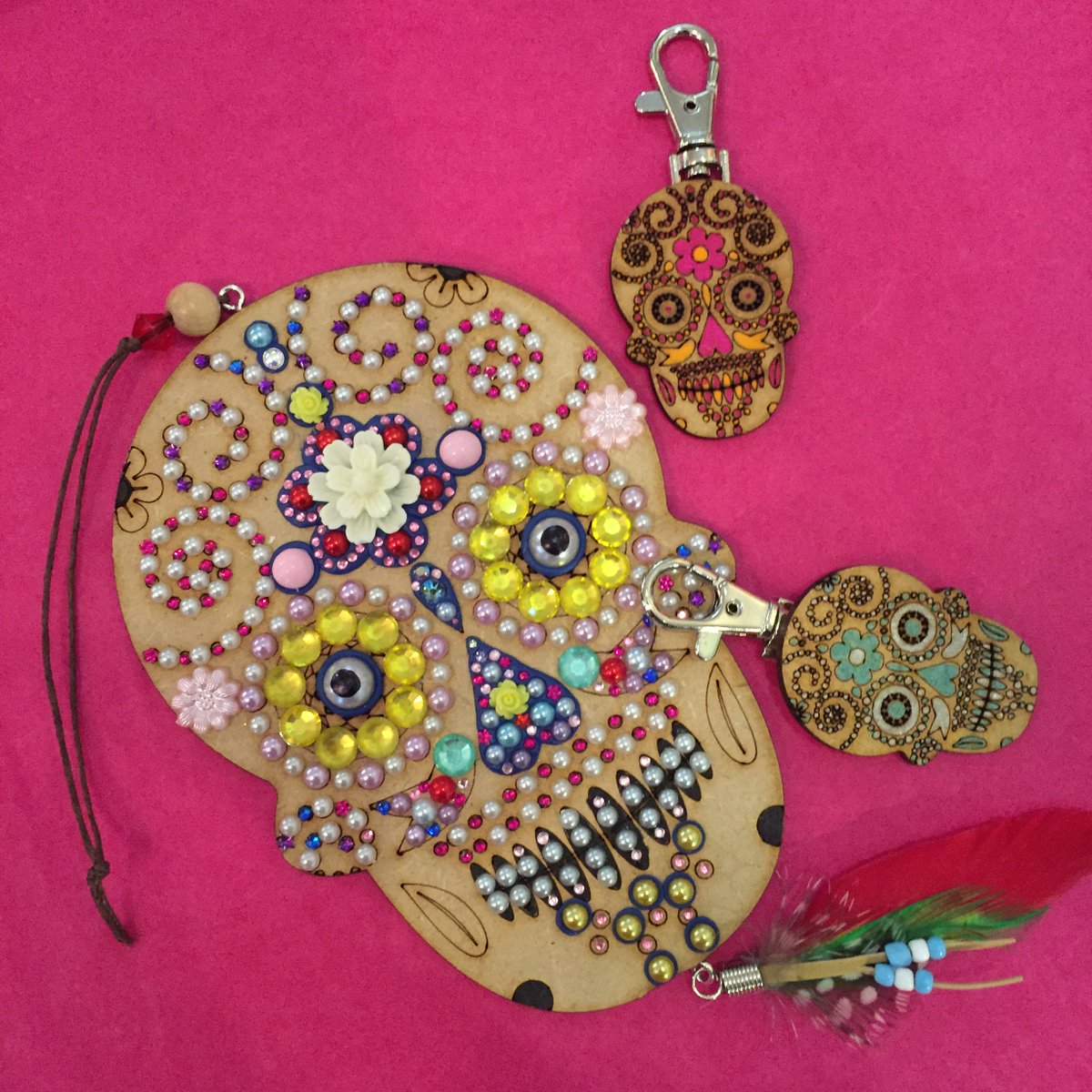 TaurusCrafts's tweet image. exciting new activities for October half-term: leather craft workshop &amp;amp; spooky skulls goo.gl/nnqbCk #deanwye