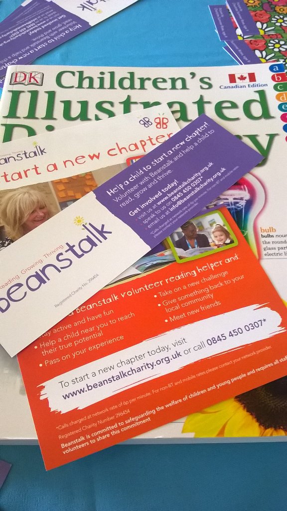 Speak to Nikki about volunteering and help a child reach for the stars! #vcsandwell #literacy #reading