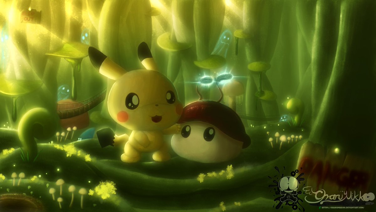 charunikkoo on twitter pokemon forbidden magical forest cute
