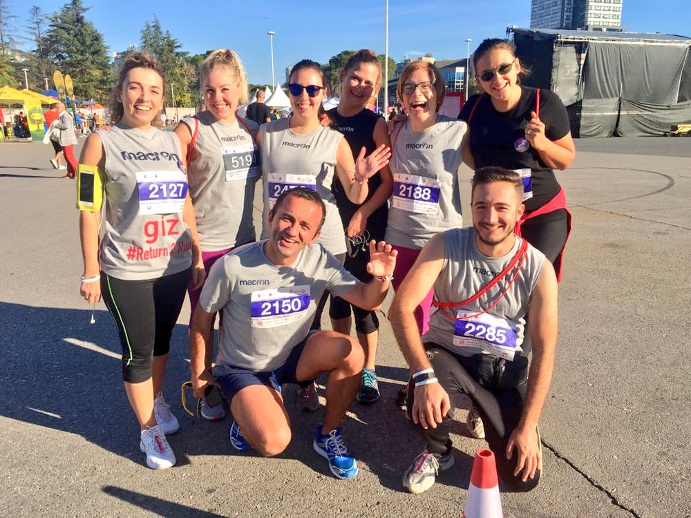 FlorencQosja's tweet photo. A #GIZ #Albania Team of @DimakAlbania and #ProSEED joined #TiranaMarathon under the slogan #Return2Run
@giz_gmbh @erionveliaj @BashkiaTirane https://t.co/HuJDwOrcAr