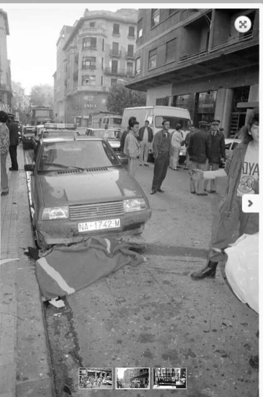 ConsuorF's tweet photo. #Taldiacomohoy #ETA asesinó en #Pamplona a la repartidora de periódicos M.Cruz Yoldi, tenía 6 hijos. Su asesino JC Pérez secretario de #HB. https://t.co/1g1PgOyDHD