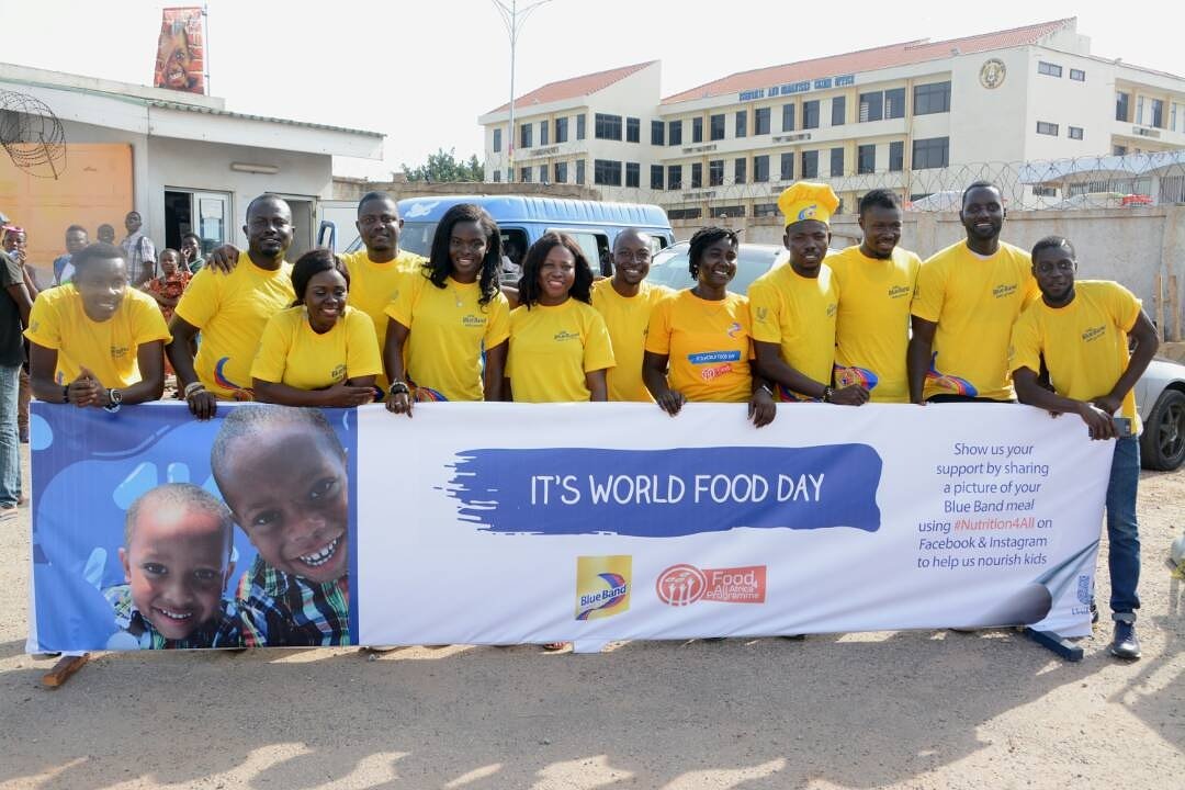 It was a #Blueband #Nutrition4All World food day.We fed 2,000 beneficiaries to raise awareness on food waste &amp; hunger.Thanks to all #WFD2017