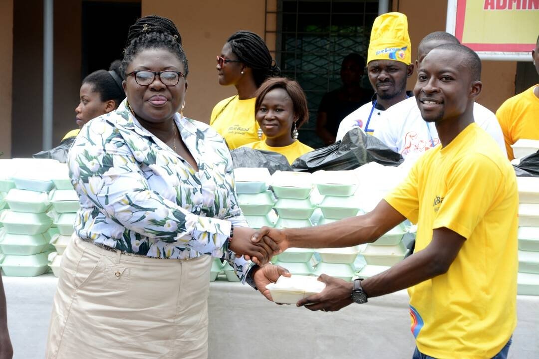 Our beneficiaries @accrapsychiatric hospital had their share of the <a href="/BlueBandGhana/">Blue Band Margarine</a>  #Nutrition4All feast on #WFD2017 <a href="/FAOGhana/">FAO in Ghana</a> <a href="/NAkufoAddo/">Nana Akufo-Addo</a>