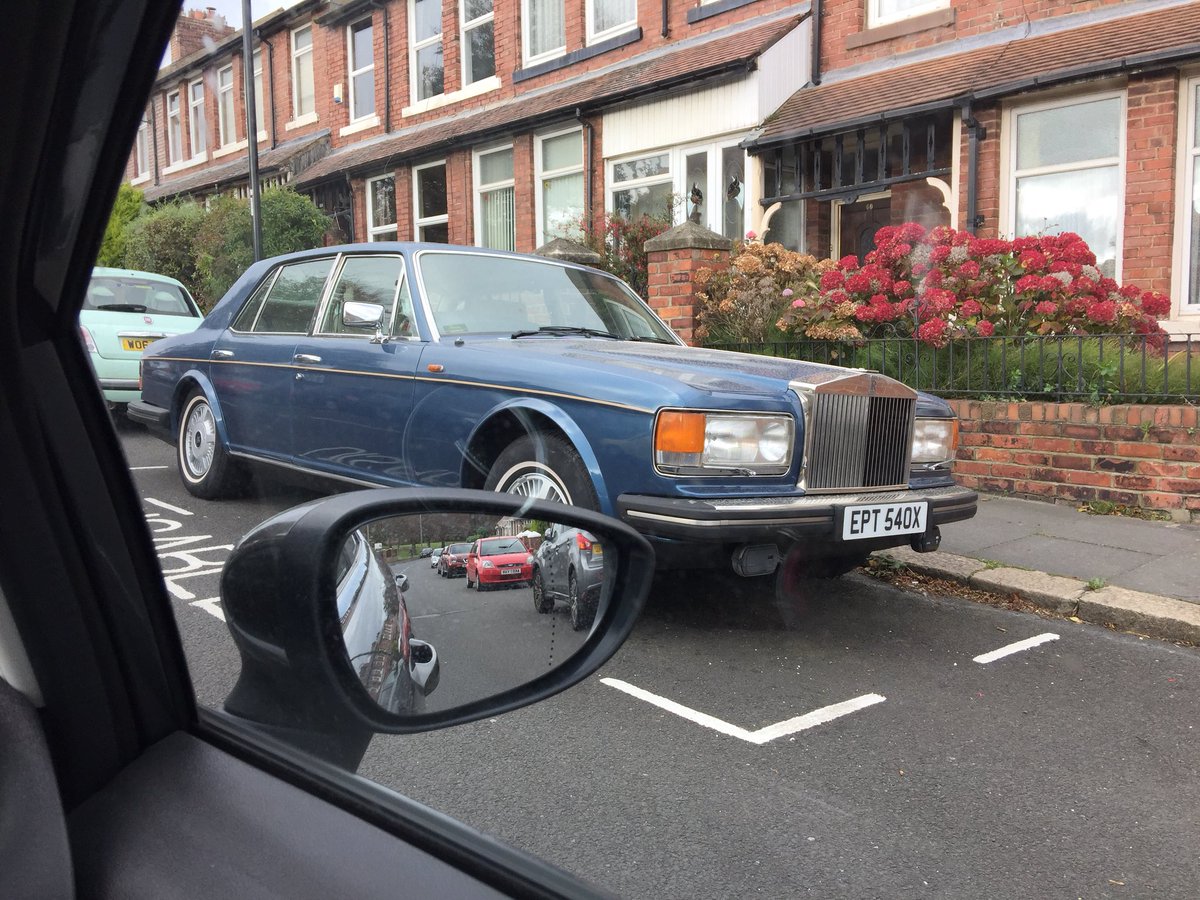 CCCuration's tweet photo. Today’s #classicsnap is a daily #RollsRoyce 🎩 - not the most common daily guzzling heavyweight https://t.co/LfRoCMAKg0