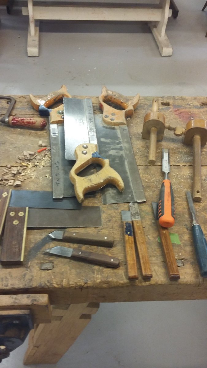 ATG_upcycle's tweet photo. A big thank you to @rycotewood_oxf for their generous donation of tools - much appreciated! #partnerships https://t.co/4KsoGizKFp