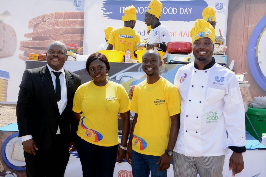 Thanks to <a href="/BlueBandGhana/">Blue Band Margarine</a> for helping us in making it a memorable world food day for  beneficiaries of <a href="/Food4AllGh/">Food For All Africa</a> #Nutrition4All #WFD2017
