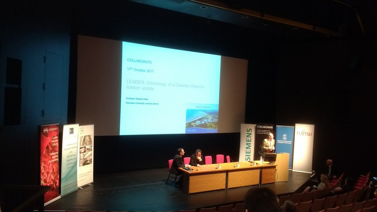 Prof Steve Bain presenting at #collaborateils <a href="/CollaborateILS/">Collaborate 2018</a> <a href="/ResearchWales/">Health and Care Research Wales</a> @SwanseaMedicine <a href="/SwanseaUni/">Swansea University</a>