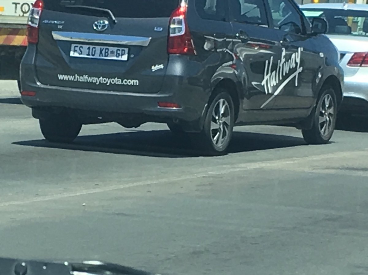 I would like to believe that <a href="/halfwaytoyotag/">Halfway Toyota Group</a> do not condone speeding and red robot jumping as with their driver earlier today? Let’s see...