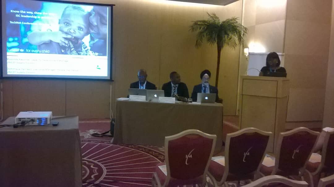 LOGIVAC's tweet photo. #TechNetConference "Regional Centers of excellence: Supporting iSC leadership at country level" by @htraore3, #Logivac Center director https://t.co/2yclC9ggkl