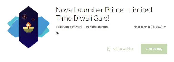 Android Police Deal Alert Nova Launcher Prime Is Down To Rs 10 In India For Diwali T Co Mereydzsyd Android Police Deal Alert Nova Launcher Prime Is Down To Rs 10 In India For Diwali T Co Mereydzsyd