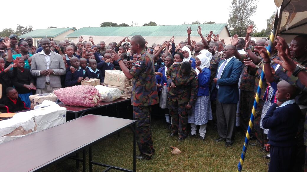 kdfinfo's tweet photo. #KenyaAirForce Moi Air Base &amp; Laikipia Air Base service personnel observed #KDFDay2017 by donating blood &amp; visiting special needs schools. https://t.co/KJQYSPcrHr