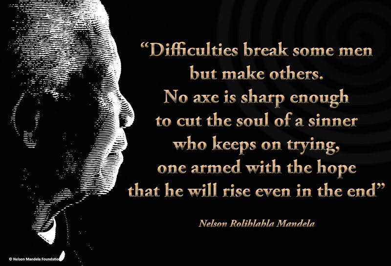 dbranscom's tweet photo. He was imprisoned 27 years fighting for what he believed in. How COMMITTED are U to #FTF? WARRIORS ARE RELENTLESS #WAR #TCC #MARK35 #BRAND17 https://t.co/FhUqOmRgHD