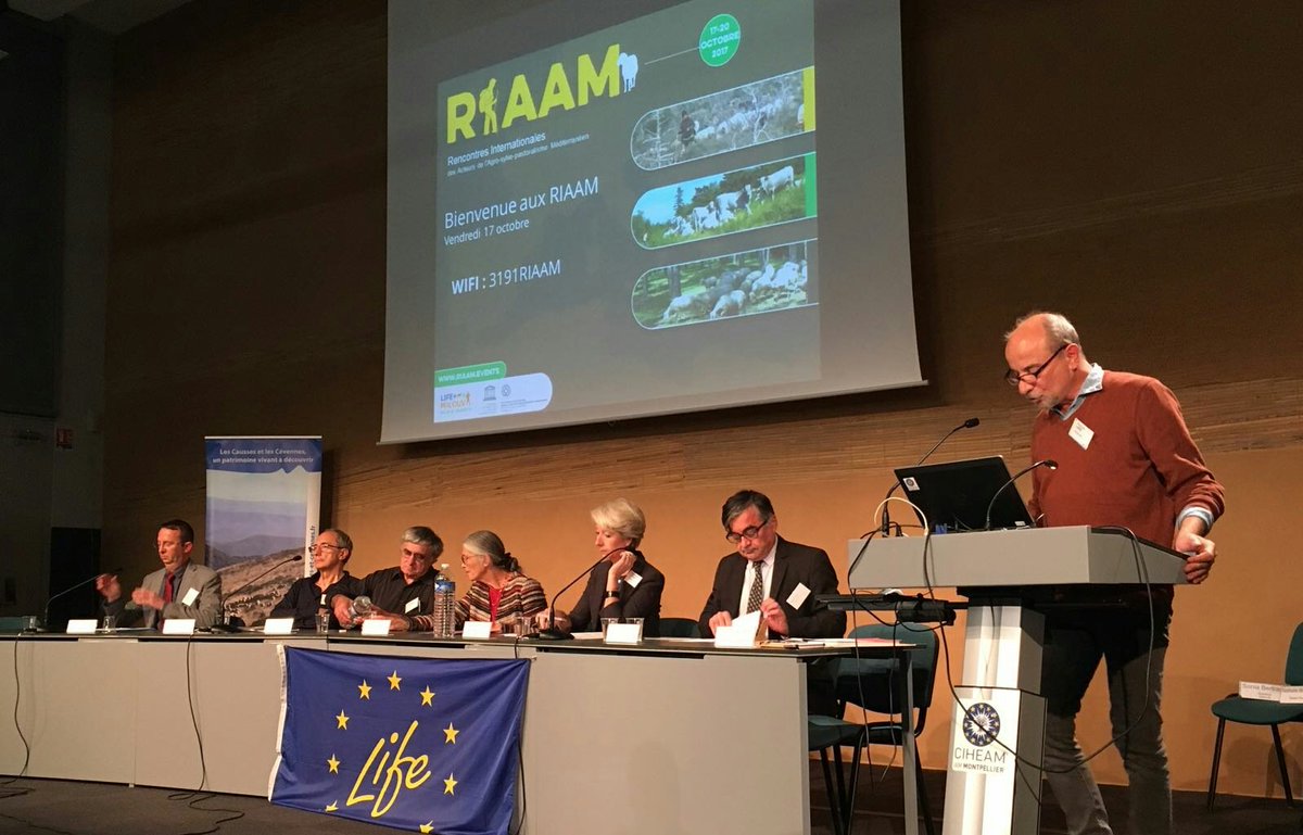 CIHEAM's tweet photo. #RIAMM l'Agro-Sylvo-pastoralisme contribue à la stabilité sociale et la paix en Méditerranée et au #Sahel #ProduireMieuxetBien #PACMED2025 https://t.co/UGeggmBjMr