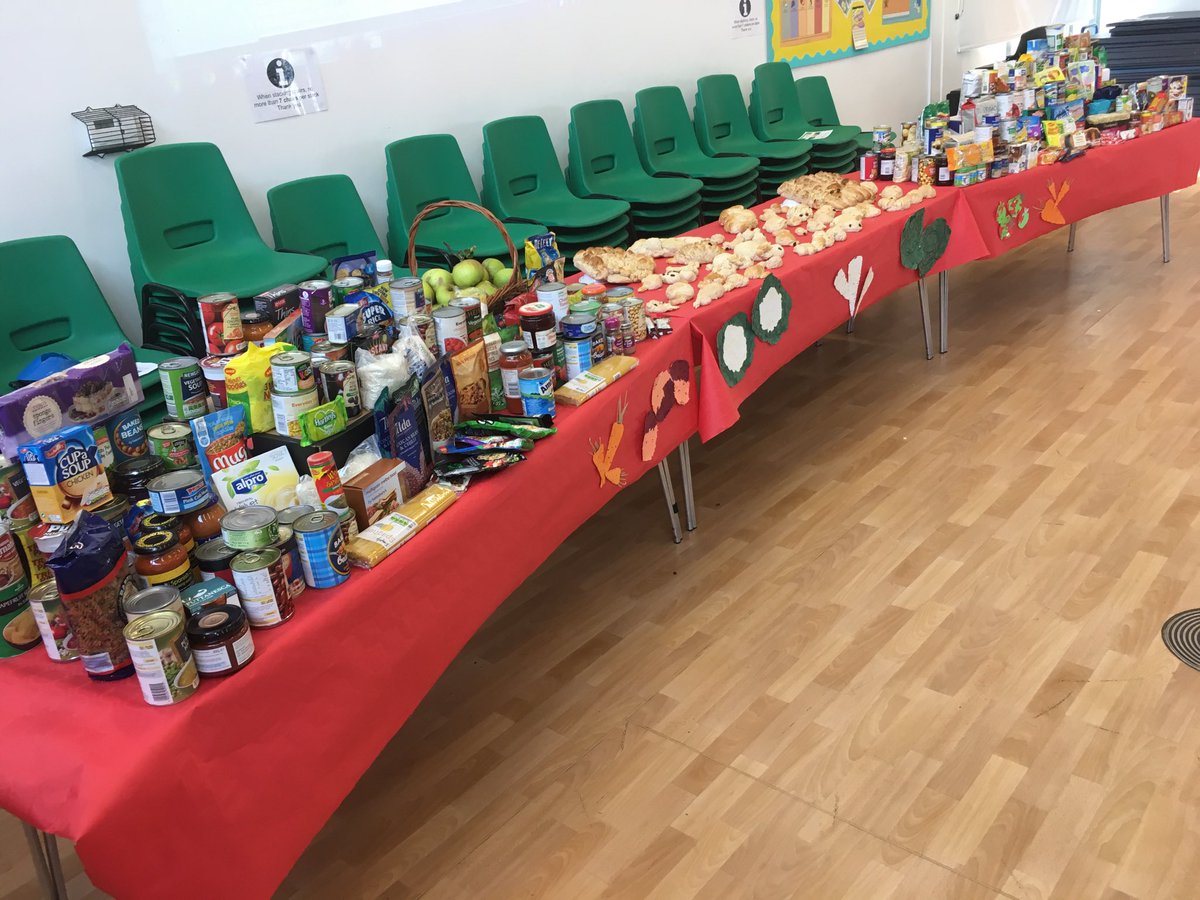 Phoenix_Ashford's tweet photo. Our Harvest offerings for the Ashford Foodbank. Thank you to everyone who donated. https://t.co/T5tnEGE3Xo