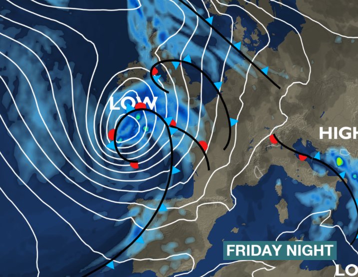 bbcweather's tweet image. We're keeping a close eye on another potential storm due Fri/Sat. Stay tuned to the forecast. Jo