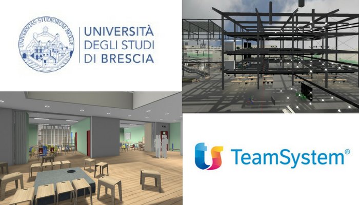 _TSConstruction's tweet photo. @unibs_official, con STR e @Nuovamacut, gruppo TeamSystem, avvia una ricerca per l'implementazione di un CAVE per la progettazione #BIM-based. #costruzioni #virtualreality leggi l'articolo di @s_mastrolembo: https://t.co/zcUiZwgFBl e vieni al #Digitalbim a #Bologna Pad33 StandC14 https://t.co/HOSs47WCvj