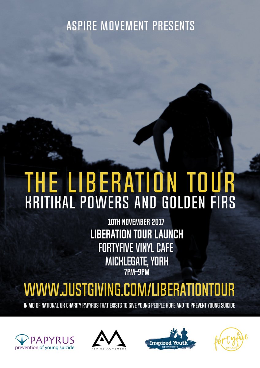 InspiredYouth's tweet photo. .@fortyfiveuk hosts THE LIBERATION TOUR coming soon https://t.co/OUXjfm4rSi feat @kritikalyork &amp; @goldenfirs @GdnSocialCare @Kev_IY_Curran https://t.co/vSfAqOMUZ6