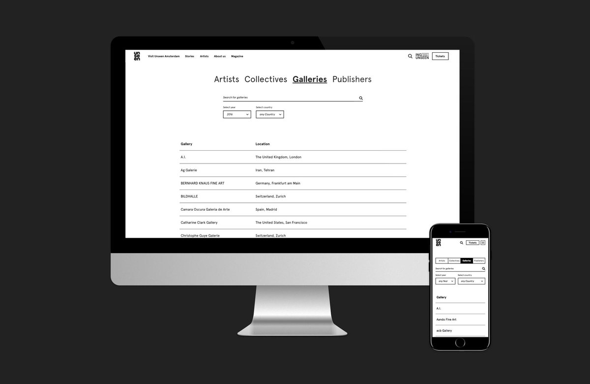 ILUMY's tweet photo. Ever heard about @UnseenPlatform's work throughout the year? We built them a new digital home. Check it out! ➡️https://t.co/iYCwy9Nf9K https://t.co/OsS3Xgvzux