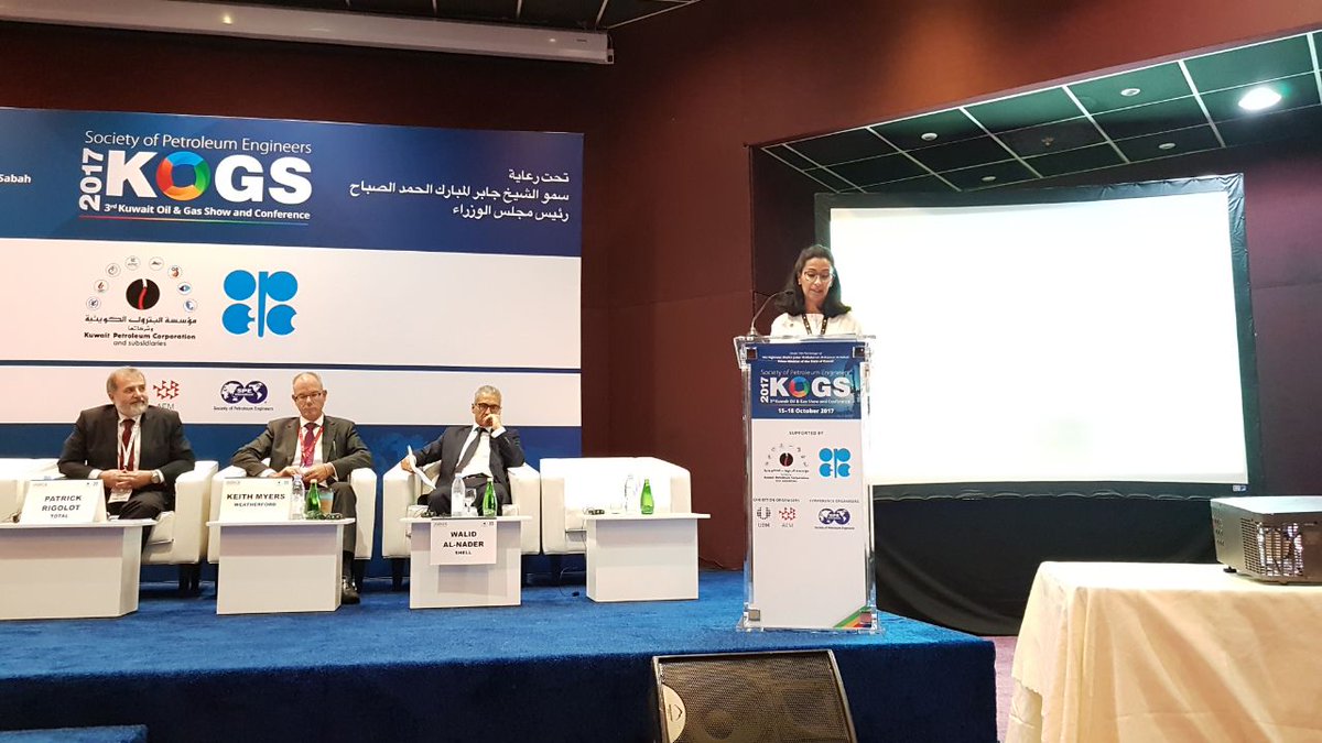 bp_MIddleEast's tweet image. #BP’s Kuwait General Manager, Nouf Al AbdulRazzaq speaking now at #kogs2017 on collaboration and partnership on.bp.com/2gaN4Gb