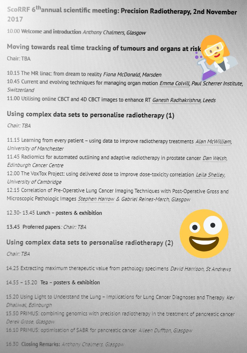 Lady_Physics's tweet photo. Delighted to be invited to speak at upcoming #SCORRF abt #voxtox wrt using complex data to personalise #radiotherapy https://t.co/jmXGkWW2ik https://t.co/gutHIHLocn
