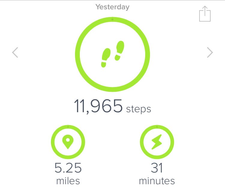 varbuckle80's tweet photo. My total steps yesterday for @cityofhope breast cancer research @BDIFurniture #pacesforpink #thinkpinkbink #hpmkt https://t.co/p0AALHSTiM