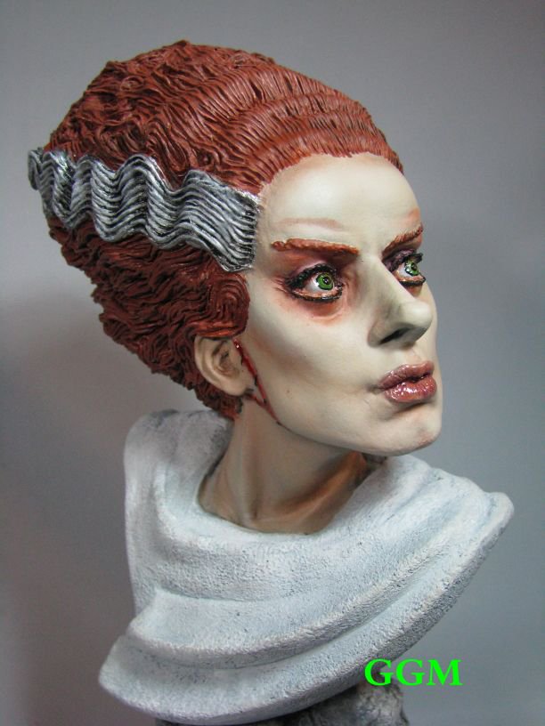 GGMStudios's tweet photo. The Bride of Frankenstein 
#ggmstudios #ggmgallery #julianjohnston #julianjohnstonart #julianjohnstonartist ##brideoffrankenstein https://t.co/DpbMCnv9j2