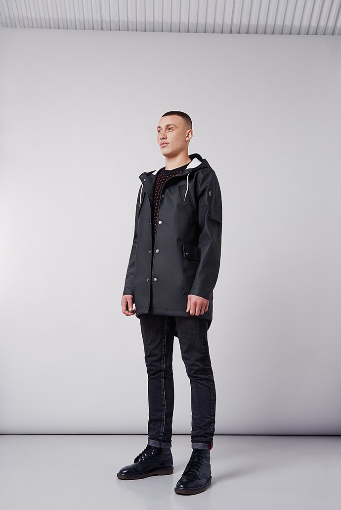 The paddington jacket is perfect for this on and off weather