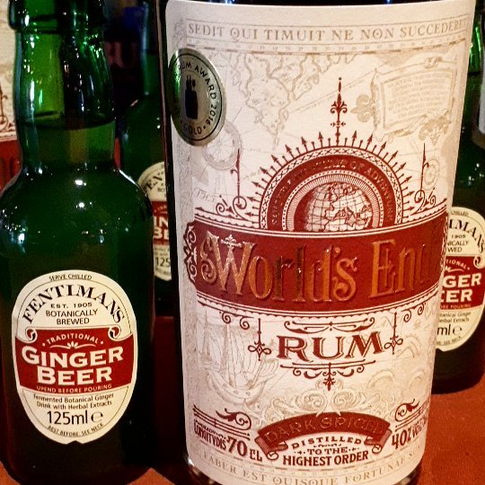 ThirstyBrands's tweet photo. Fun times last weekend at @UKRumfest launching and tasting our World's End Spiced Rums with fellow Rum Lovers #Rum #UKRumFest #worldsendrum https://t.co/v1bhIsl5RX