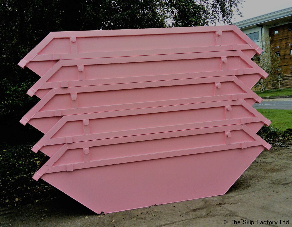 TheSkipFactory's tweet image. Pink skips's ready! ❤️ @TheSkipFactory 
#skips #pink #favcolour #Barbie #lifeinsteel #whereisken #newworld #happiness #theskipfactory